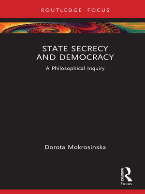 cover image of State Secrecy and Democracy
